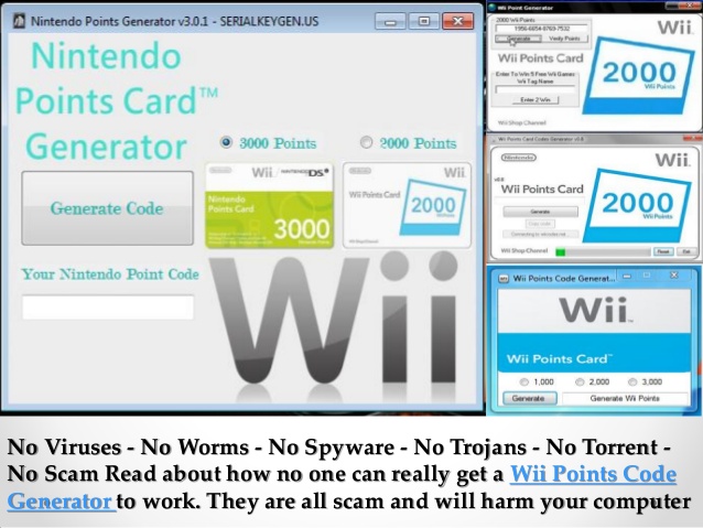 Free Wii Points Generator Download